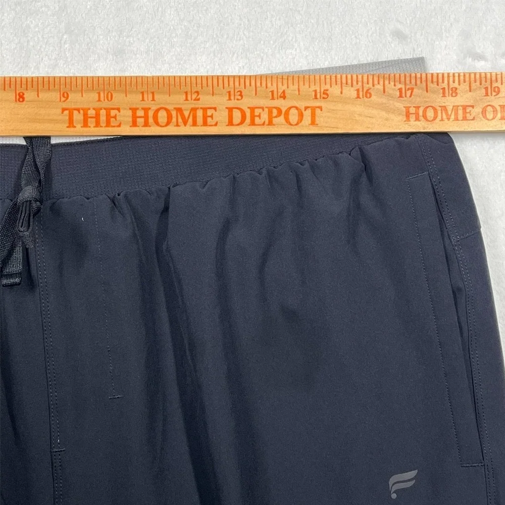 Fabletics The‎ Fundamental Pant Joggers Mens XL Black Stretch Athletic Gym *Flaw